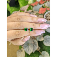 2.23 Ct.Tw.Total Carat Weight Tsavorite Garnet Pair from Madagascar Life Style