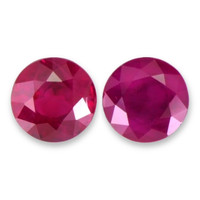 1.27&nbsp;Ct.Tw.Total Carat Weight Ruby Pair from Mozambique Video