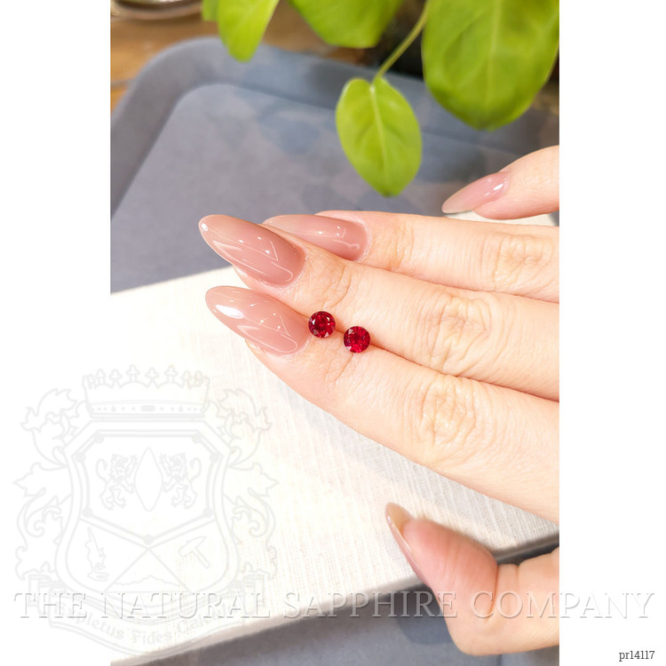 1.43 Ct.Tw. Ruby Pair from Mozambique