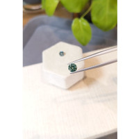 1.43 Ct.Tw.Total Carat Weight Bluish Green Sapphire Pair from Montana Life Style
