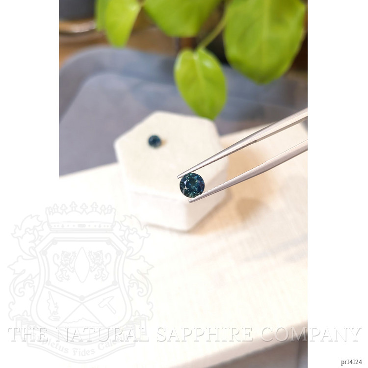 1.91 Ct.Tw. Bluish Green Sapphire Pair from Montana
