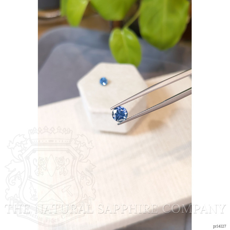 2.03 Ct.Tw. Greenish Blue Sapphire Pair from Montana