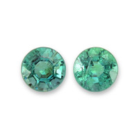 0.49 Ct.Tw.Total Carat Weight Emerald Pair from Zambia Video