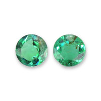 0.34&nbsp;Ct.Tw.Total Carat Weight Emerald Pair from Zambia Video