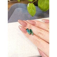 3.52&nbsp;Ct.Tw.Total Carat Weight Bluish Green Tourmaline Pair from Brazil Life Style