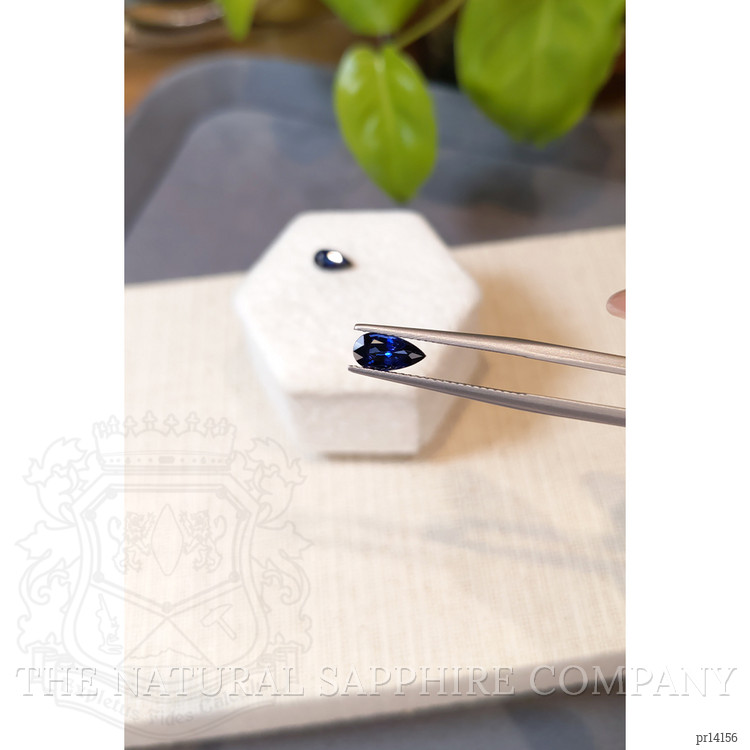 2.02 Ct.Tw. Blue Sapphire Pair from Ceylon (Sri Lanka)
