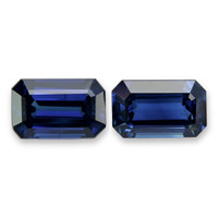 3.13&nbsp;Ct.Tw.Total Carat Weight Blue Sapphire Pair from Ceylon (Sri Lanka) Video