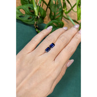 3.13&nbsp;Ct.Tw.Total Carat Weight Blue Sapphire Pair from Ceylon (Sri Lanka) Life Style