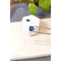 4.38&nbsp;Ct.Tw.Total Carat Weight Blue Sapphire Pair from Ceylon (Sri Lanka) Life Style