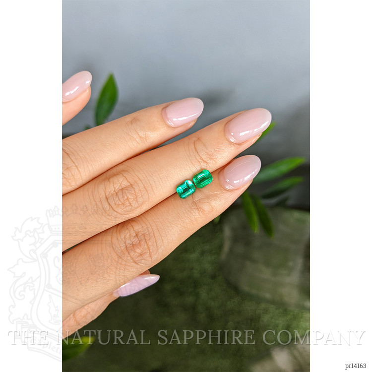 1.69 Ct.Tw. Emerald Pair from Colombia