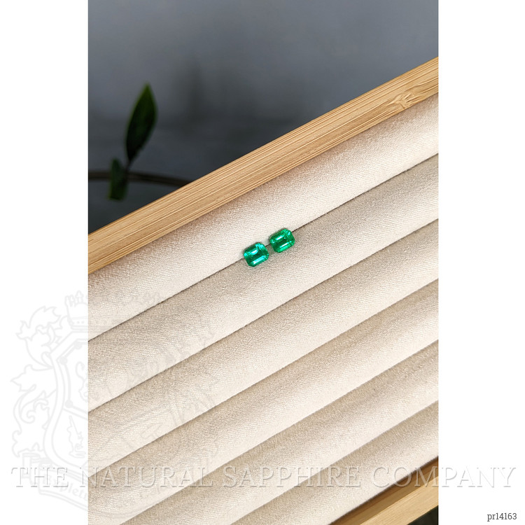 1.69 Ct.Tw. Emerald Pair from Colombia