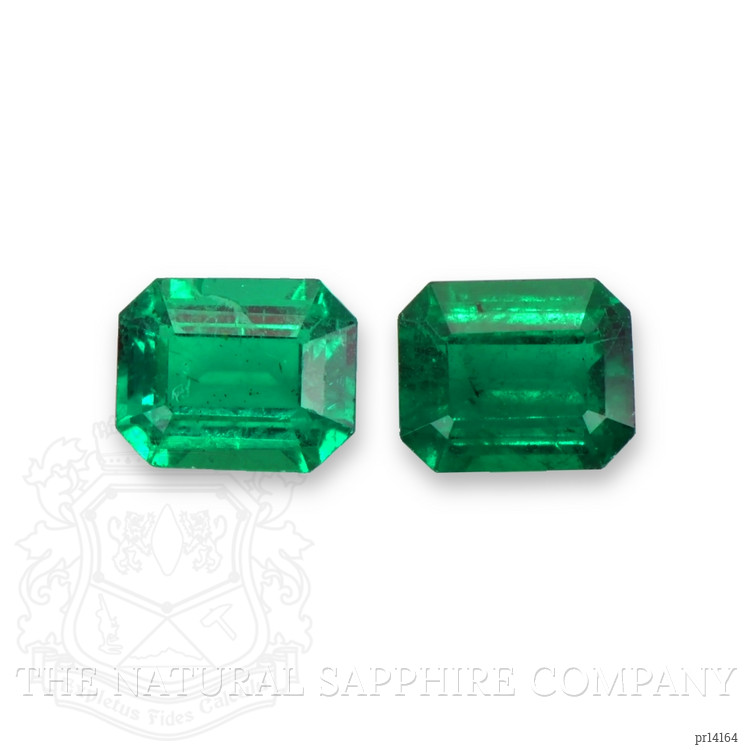 1.38 Ct.Tw. Emerald Pair from Colombia