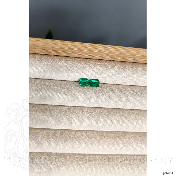 1.38 Ct.Tw. Emerald Pair from Colombia