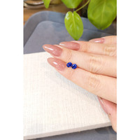 1.35&nbsp;Ct.Tw.Total Carat Weight Blue Sapphire Pair from Ceylon (Sri Lanka) Life Style