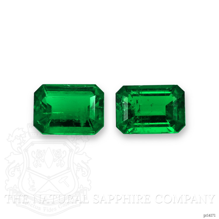 2.19 Ct.Tw. Emerald Pair from Colombia