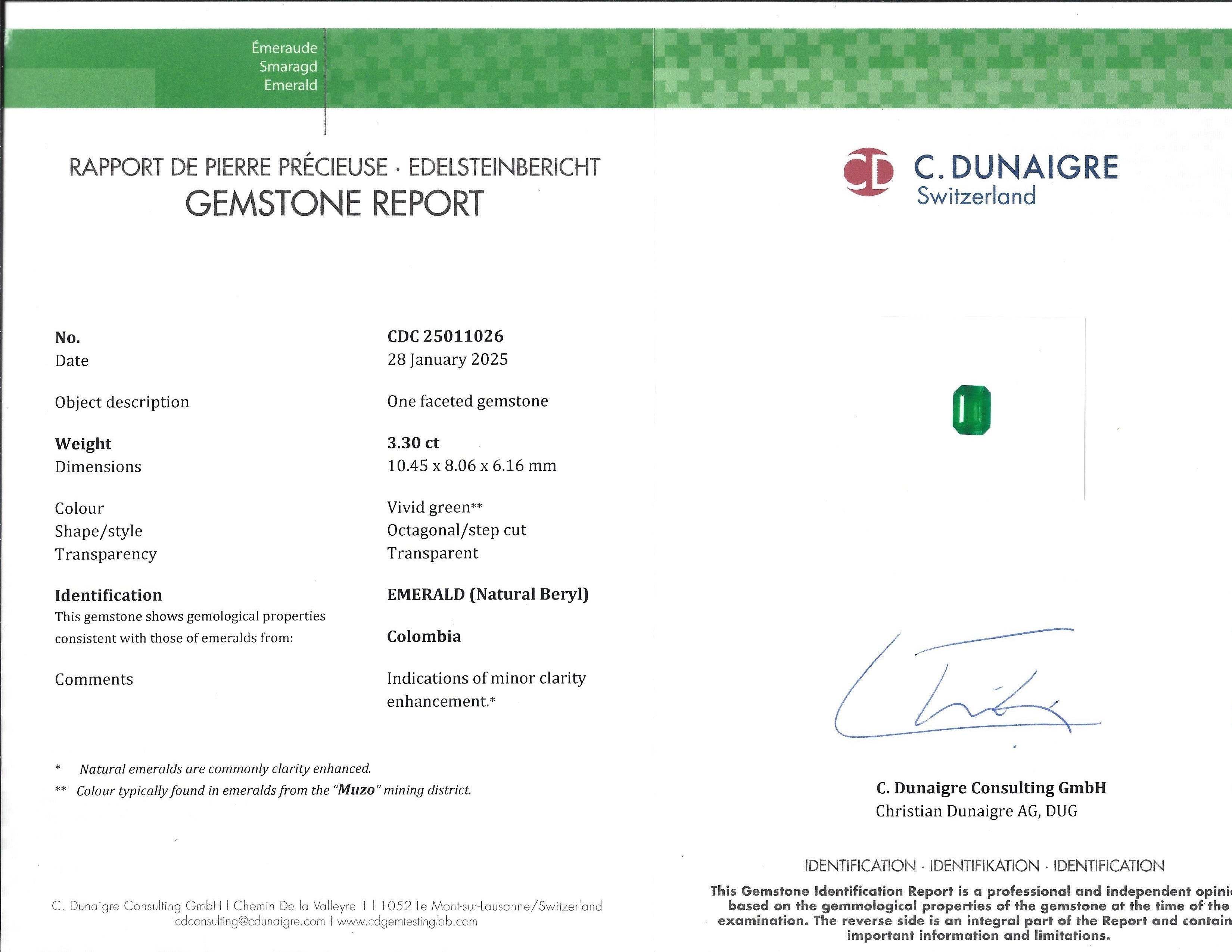 6.23 Ct.Tw. Emerald Pair from Colombia