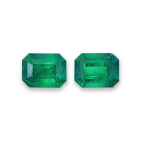6.23&nbsp;Ct.Tw.Total Carat Weight Emerald Pair from Colombia Video