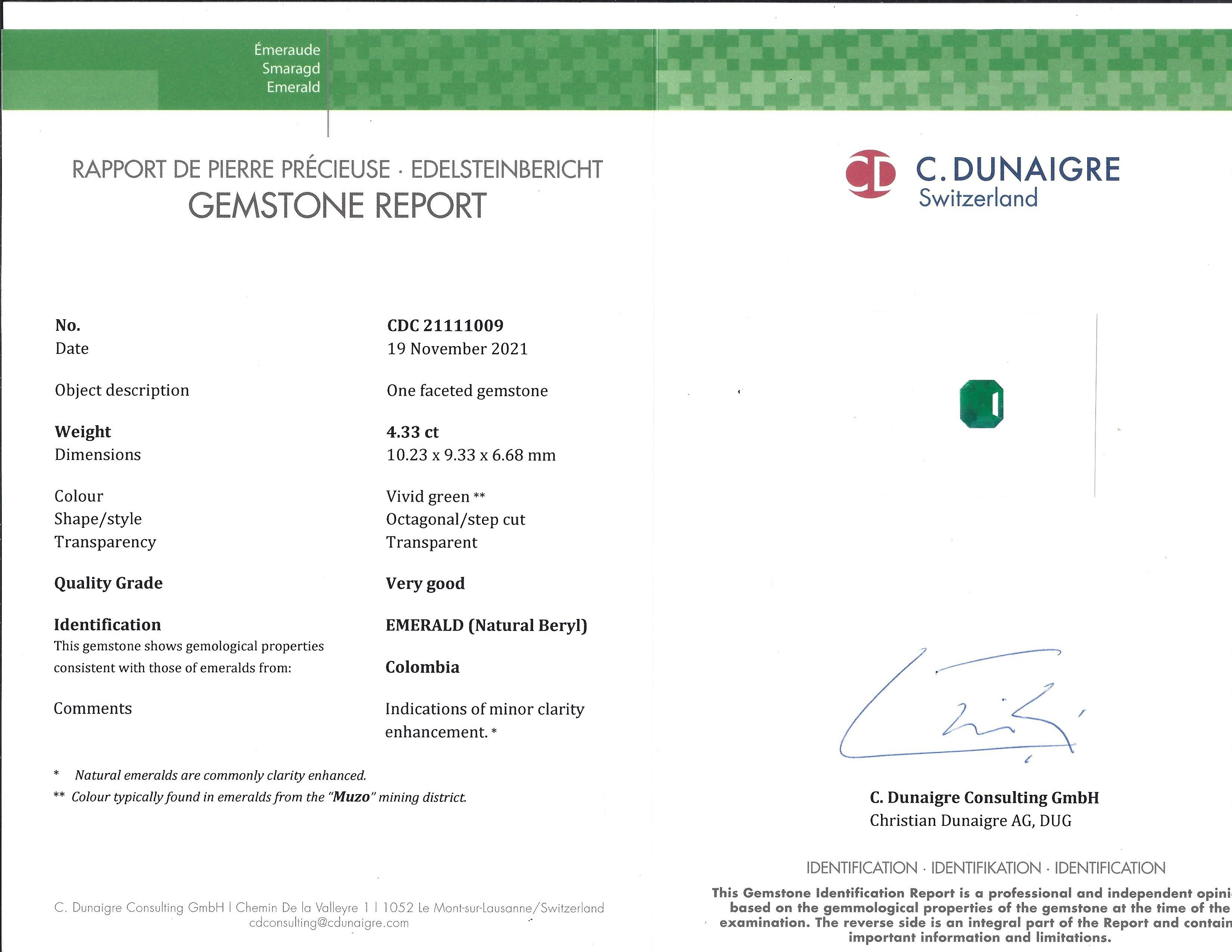 8.64 Ct.Tw. Emerald Pair from Colombia - Muzo