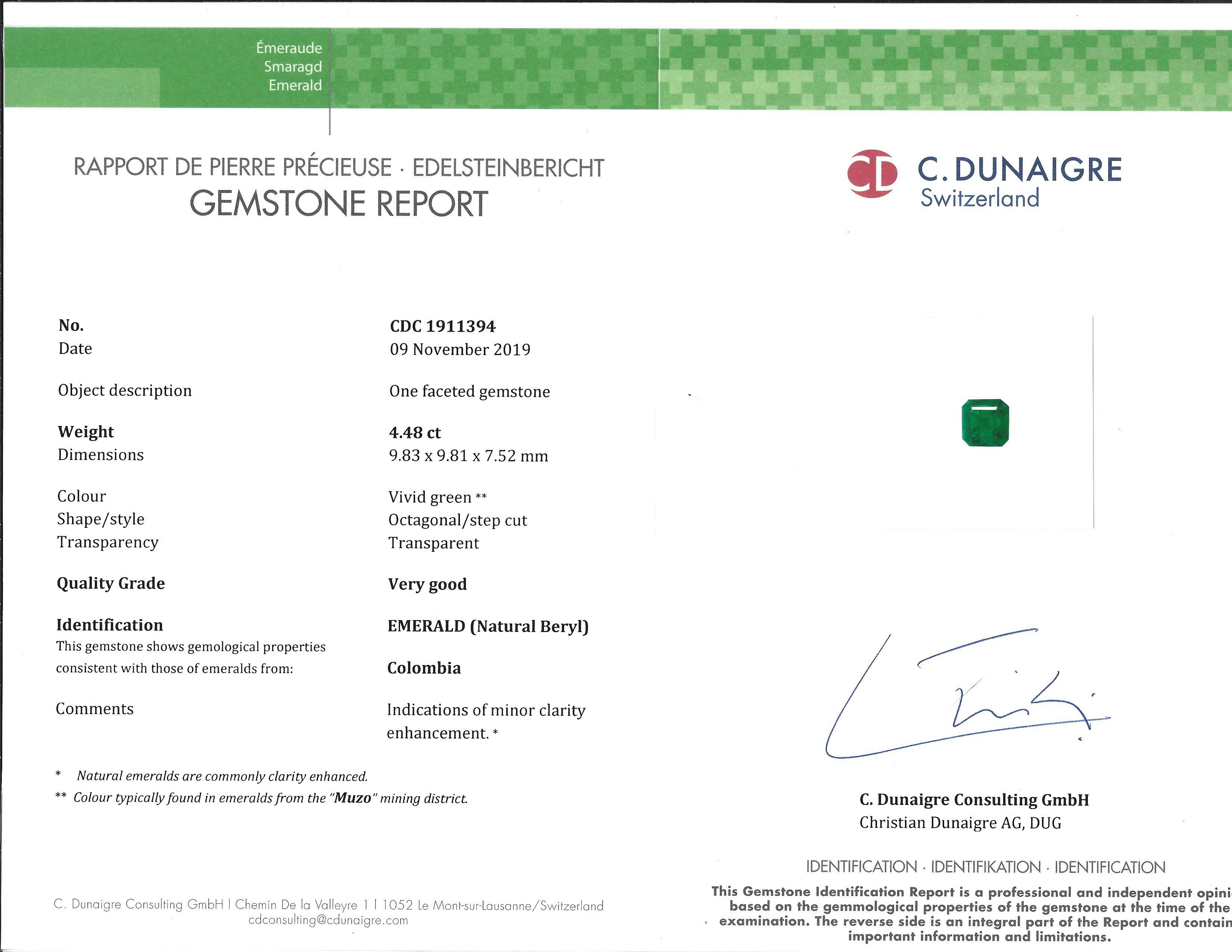 9.12 Ct.Tw. Emerald Pair from Colombia