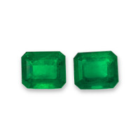 11.23 Ct.Tw.Total Carat Weight Emerald Pair from Colombia Video