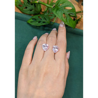 12.75&nbsp;Ct.Tw.Total Carat Weight Pink Kunzite Pair from Afghanistan Life Style