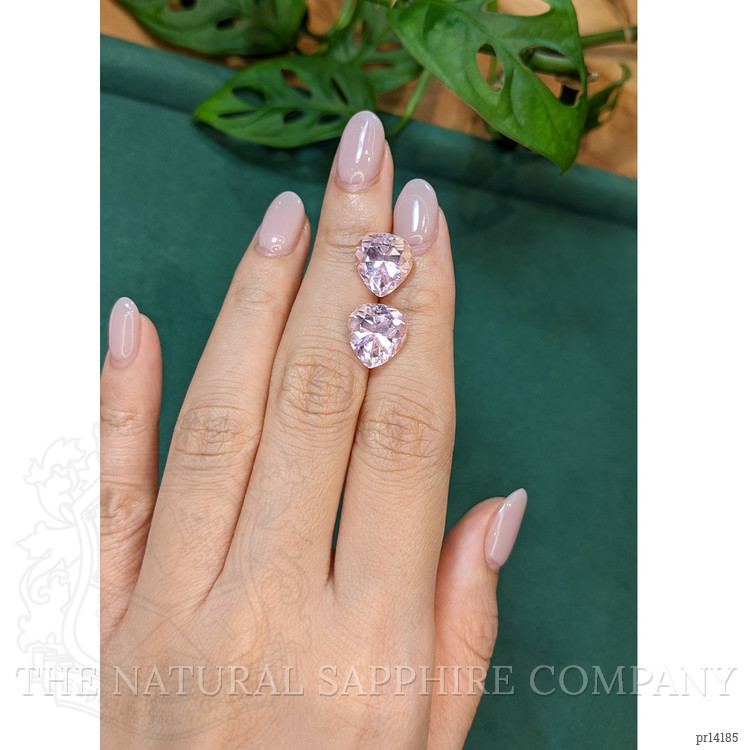 12.75 Ct.Tw. Pink Kunzite Pair from Afghanistan