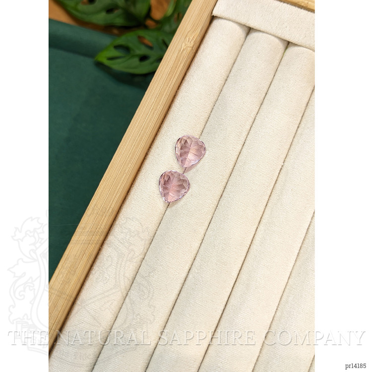 12.75 Ct.Tw. Pink Kunzite Pair from Afghanistan