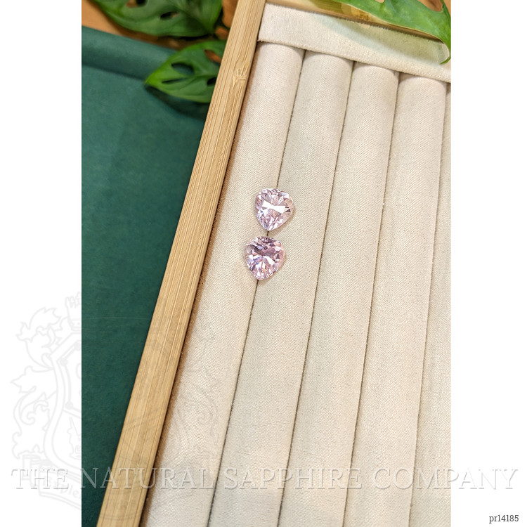 12.75 Ct.Tw. Pink Kunzite Pair from Afghanistan
