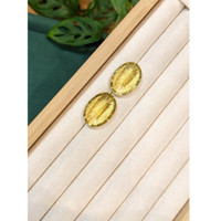 35.45 Ct.Tw.Total Carat Weight Yellowish Brown Citrine Pair from Brazil Life Style