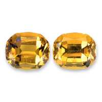 41.36 Ct.Tw.Total Carat Weight Yellowish Orange Heliodor Pair from Namibia Video