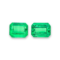 6.20&nbsp;Ct.Tw.Total Carat Weight Emerald Pair from Colombia Video