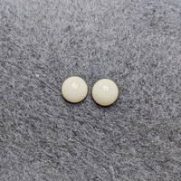 3.73&nbsp;Ct.Tw.Total Carat Weight Salmon and White Cabochon Coral Pair from Italy Life Style