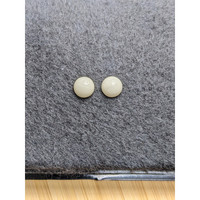 3.52&nbsp;Ct.Tw.Total Carat Weight Salmon and White Cabochon Coral Pair from Italy Life Style