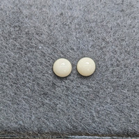 3.61&nbsp;Ct.Tw.Total Carat Weight Salmon and White Cabochon Coral Pair from Italy Life Style