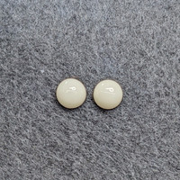 3.51&nbsp;Ct.Tw.Total Carat Weight Salmon and White Cabochon Coral Pair from Italy Life Style