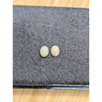 4.98 Ct.Tw.Total Carat Weight Salmon and White Cabochon Coral Pair from Italy Life Style