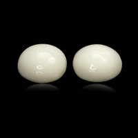 3.35 Ct.Tw. Oval Coral Pair