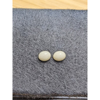 4.78 Ct.Tw.Total Carat Weight Salmon and White Cabochon Coral Pair from Italy Life Style