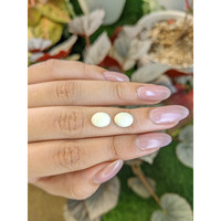 4.30&nbsp;Ct.Tw.Total Carat Weight Salmon and White Cabochon Coral Pair from Italy Life Style