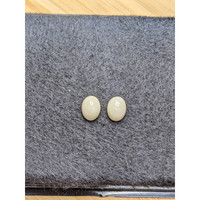 4.30&nbsp;Ct.Tw.Total Carat Weight Salmon and White Cabochon Coral Pair from Italy Life Style