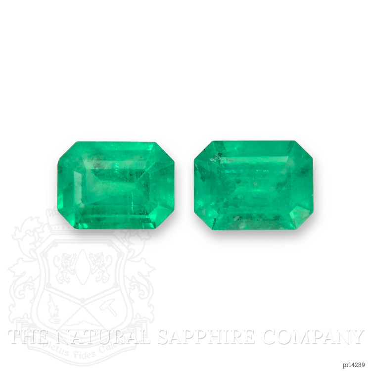 2.53 Ct.Tw. Emerald Pair from Brazil