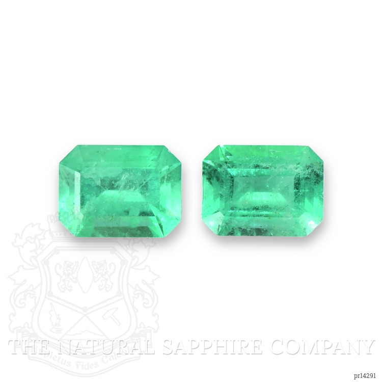 2.53 Ct.Tw. Emerald Pair from Brazil