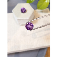11.60 Ct.Tw.Total Carat Weight Purple Amethyst Pair from Brazil Life Style