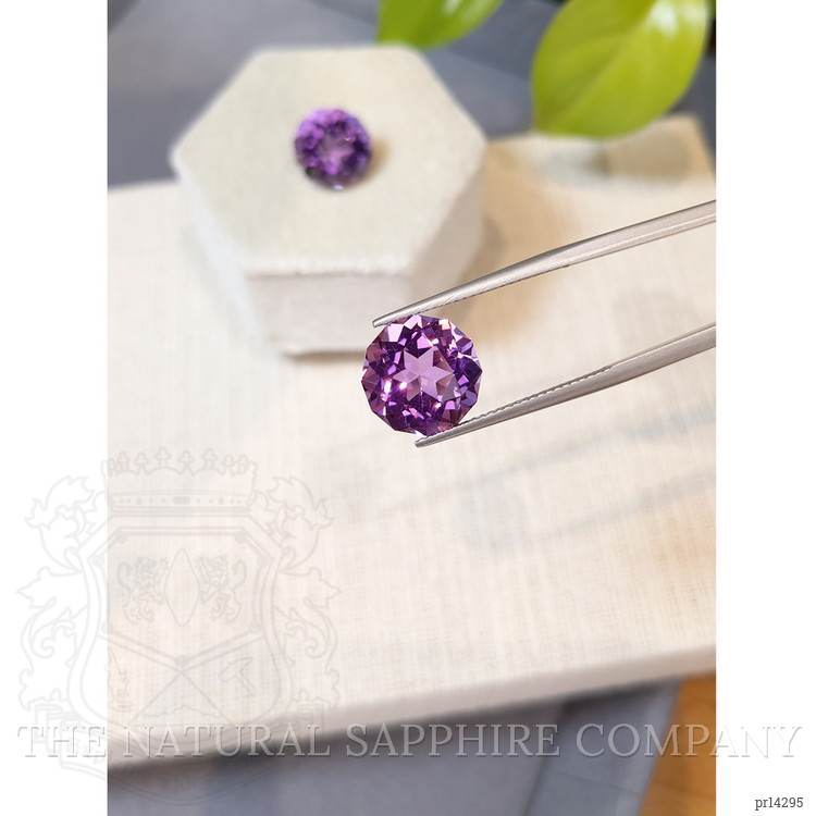 11.60 Ct.Tw. Purple Amethyst Pair from Brazil