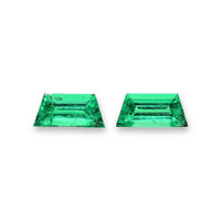 1.89 Ct.Tw.Total Carat Weight Emerald Pair from Colombia Video