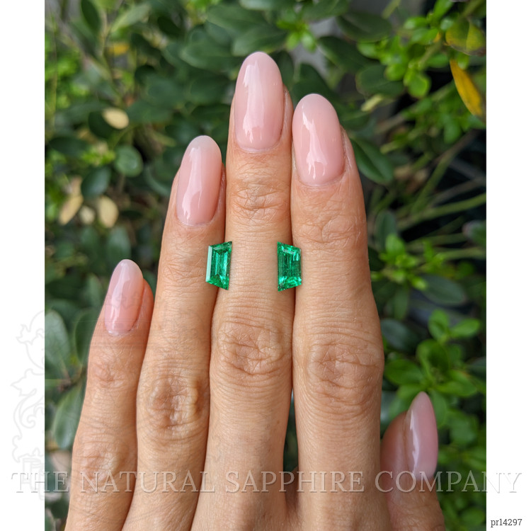 1.89 Ct.Tw. Emerald Pair from Colombia