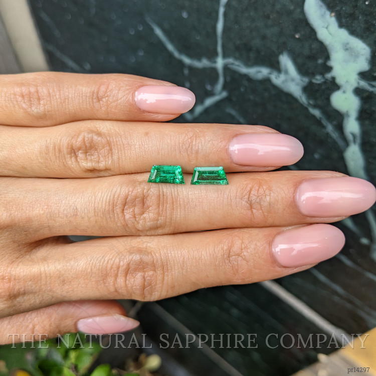 1.89 Ct.Tw. Emerald Pair from Colombia