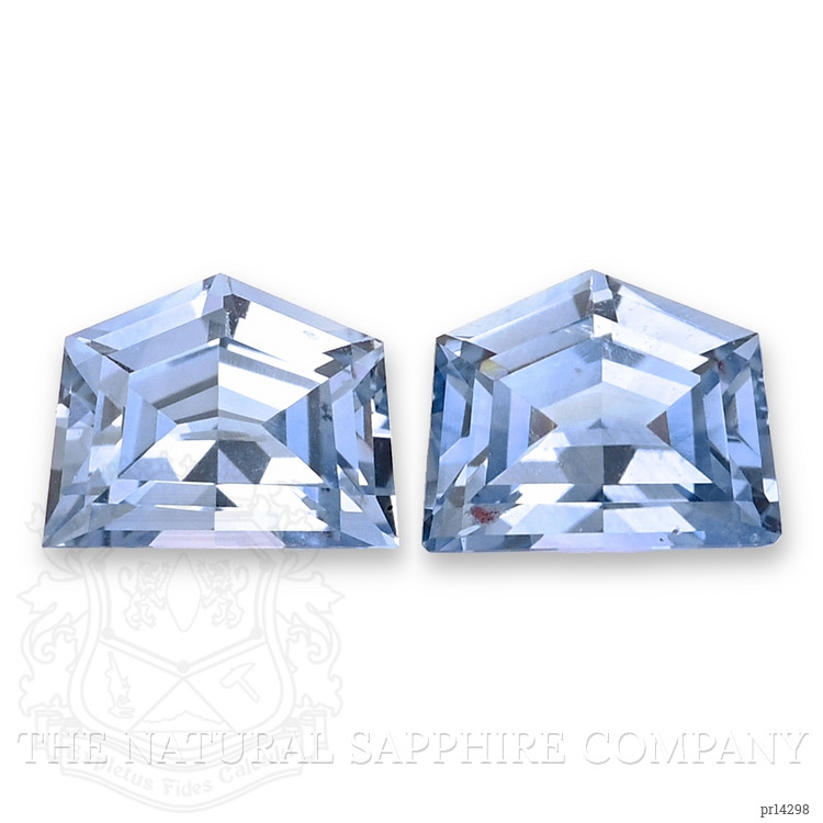 2.57 Ct.Tw. Blue Sapphire Pair from Ceylon (Sri Lanka)