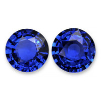 1.99&nbsp;Ct.Tw.Total Carat Weight Blue Sapphire Pair from Ceylon (Sri Lanka) Video