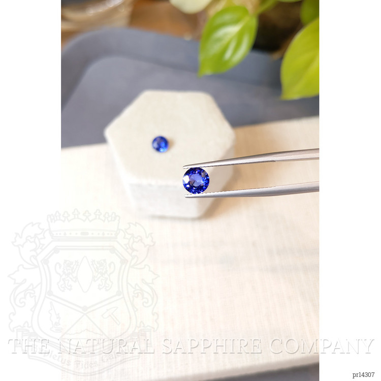 1.99 Ct.Tw. Blue Sapphire Pair from Ceylon (Sri Lanka)